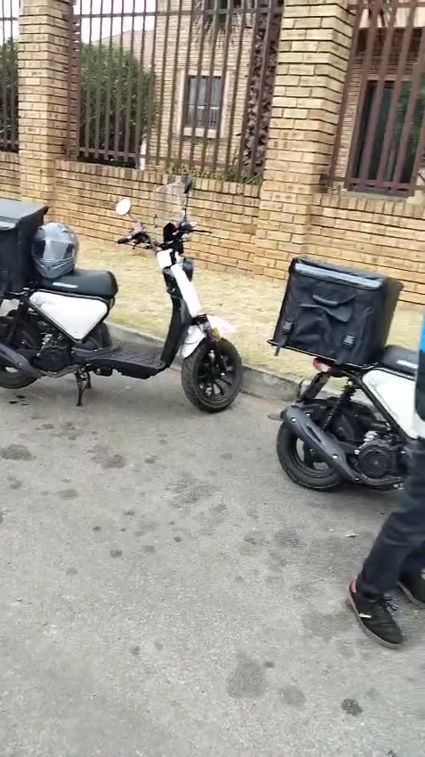 Motorcycle fleet for practical training